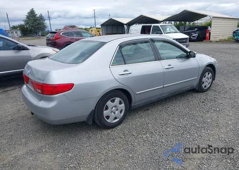 2005 Honda Accord 2.4 Lx из США, поврежденный, VIN 1HGCM56425A184885